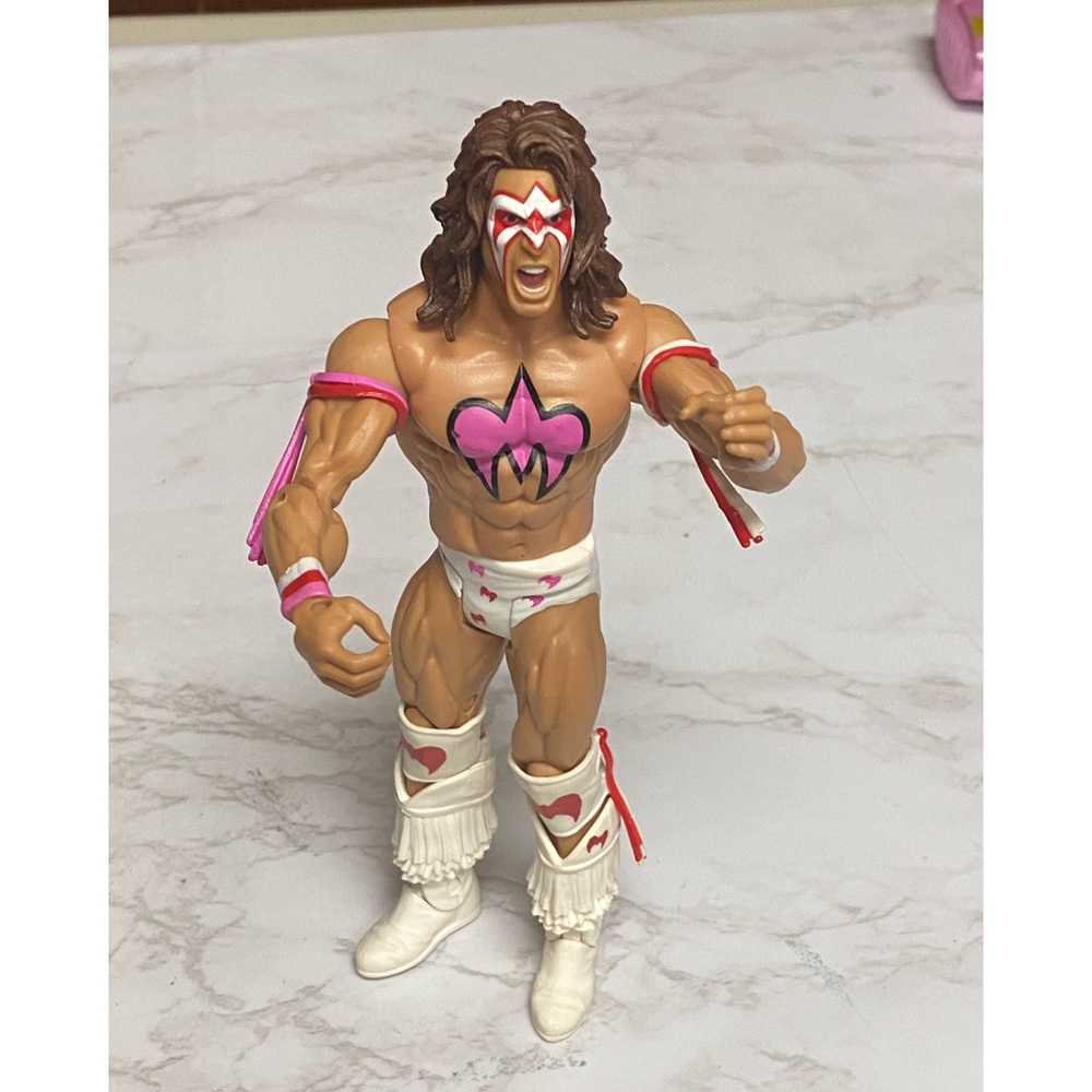 WWE Wrestling Deluxe Impact warrior Series figure 7”